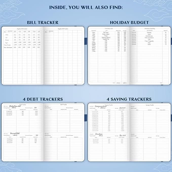 Legend Budget Planner – Journal for Financial Control and Goal setting (Various colors) - Image 5